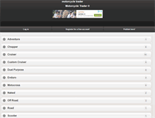Tablet Screenshot of motorcycletrader.us